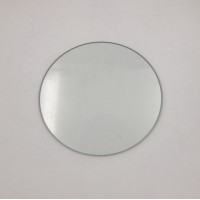 Clear tempered glass coaster, glass coaster for cup