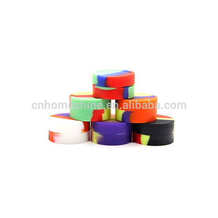 silicone container for wax oil