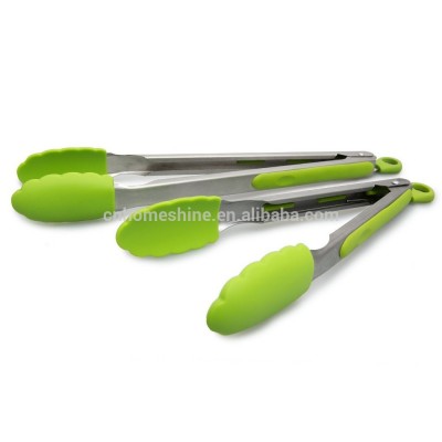 Premium Cooking Service Food Clip Silicon BBQ Tongs for Kitchen