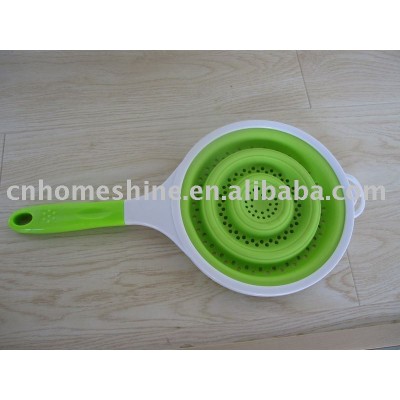 Collapsible Silicone strainer