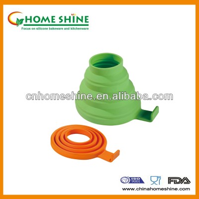 food grade silicone kitchenware funnel